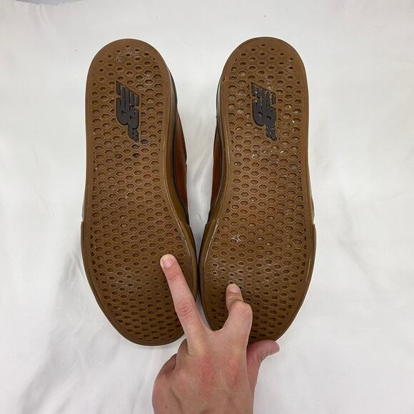 New Balance Numeric Brighton 344 Men’s Shoes Brown Leather Gum Sole Skate Sz 11 - Picture 10 of 11